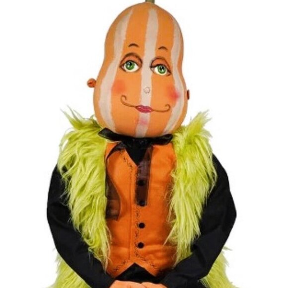 Gregorio Gourd Pumpkin Doll - Picture 4 of 5